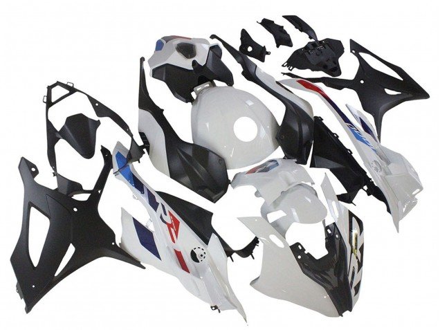 2023-2024 White Blue Red Matte Black BMW S1000RR Motorcycle Fairing