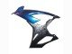 2019-2022 Gradient Blue Purple Forged Carbon Fiber BMW S1000RR Motorcycle Fairings