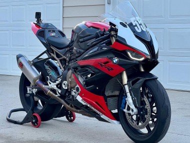 2019-2022 Black Red White BMW S1000RR Motorcycle Fairings