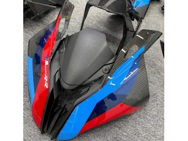 2019-2022 Black Blue Red Carbon Fiber BMW S1000RR Motorcycle Fairings