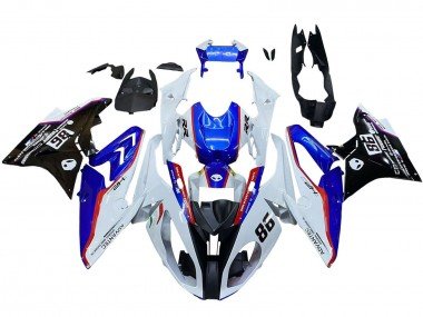 2017-2018 White Blue Red Glossy Black BMW S1000RR Bike Fairings