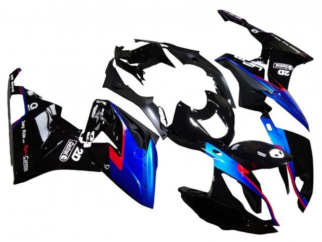 2015-2016 Red Blue Black Glossy Black BMW S1000RR Motorcycle Fairings