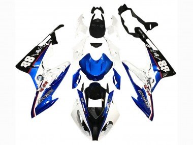 2015-2016 White Blue Black 88 BMW S1000RR Motorcycle Fairings