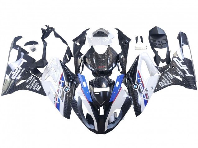 2015-2016 White Blue Black Carbon Fiber BMW S1000RR Motorcycle Fairings