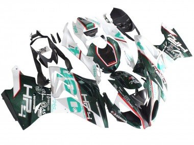 2015-2016 White Green Black BMW S1000RR Motorcycle Fairings