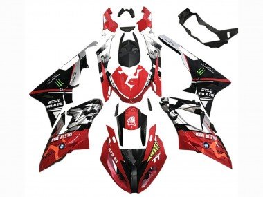 2015-2016 Silver Red Black Green Monster Isle of Man BMW S1000RR Motorcycle Fairings