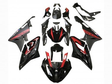 2015-2016 Red Glossy Black Matte Black BMW S1000RR Motorcycle Fairings