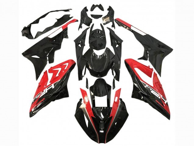 2015-2016 Red Glossy Black BMW S1000RR Motorcycle Fairings