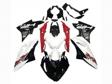 2015-2016 White Red Matte Black BMW S1000RR Motorcycle Fairings