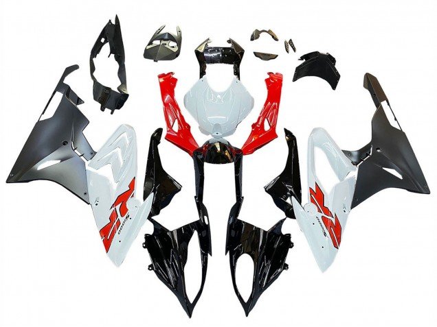 2015-2016 Red White Glossy Black Matte Black BMW S1000RR Motorcycle Fairings