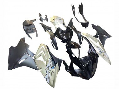 2015-2016 Silver Glossy Black Matte Black BMW S1000RR Motorcycle Fairing