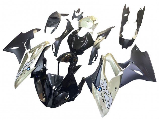 2015-2016 Silver Glossy Black Matte Black BMW S1000RR Motorcycle Fairing