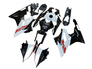 2015-2016 White Black Carbon Fiber BMW S1000RR Motorcycle Fairings