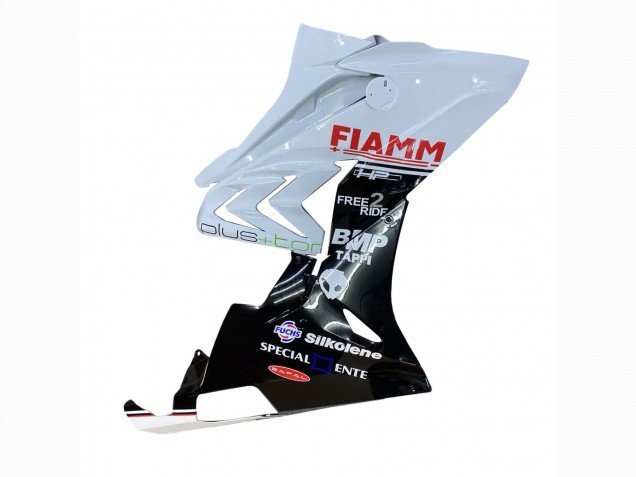 2015-2016 White Glossy Black Fiamm BMW S1000RR Motorcycle Fairings