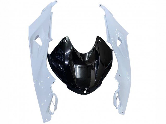2015-2016 White Glossy Black Fiamm BMW S1000RR Motorcycle Fairings