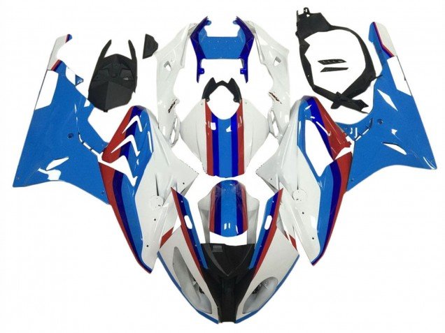 2009-2014 White Red Blue BMW S1000RR Motorcycle Fairings