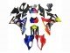 2009-2014 Red Blue Yellow Shark BMW S1000RR Motorcycle Fairings