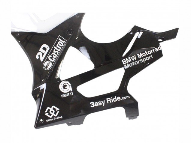 2009-2014 White Blue Glossy Black Castrol BMW S1000RR Motorcycle Fairings