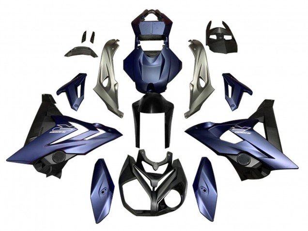 2014-2016 Matte Dark Blue BMW S1000R Motorcycle Fairings
