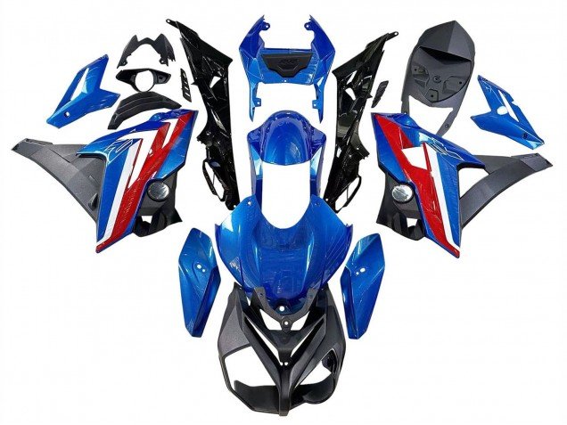 2014-2016 Blue Red BMW S1000R Motorcycle Fairings