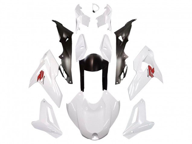 2014-2016 White BMW S1000R Motorcycle Fairings
