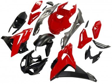 2014-2016 Black Red BMW S1000R Motorcycle Fairings