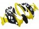 2004-2006 Glossy Black Yellow Suzuki GSX600F/GSX750F Motorcycle Fairings