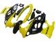 2004-2006 Glossy Black Yellow Suzuki GSX600F/GSX750F Motorcycle Fairings
