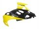 2004-2006 Glossy Black Yellow Suzuki GSX600F/GSX750F Motorcycle Fairings