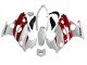 2004-2006 White Red Suzuki GSX600F/GSX750F Motorcycle Fairings