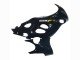 2004-2006 Glossy Black Suzuki GSX600F/GSX750F Motorcycle Fairings