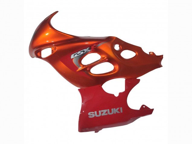 2004-2006 Burnt Oange White Logo Suzuki GSX600F/GSX750F Motorcycle Fairings