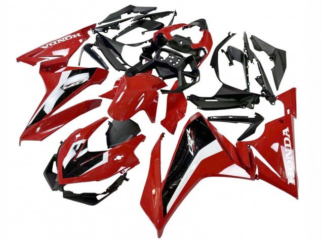 2019-2023 Red White Black Honda CBR500R Motorcycle Fairing