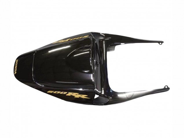 2005-2006 Black with Gold Logo Honda CBR600RR Motorcycle Fairings