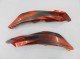 2007-2008 Orange Matte Black Honda CBR600RR Motorcycle Fairing Kits