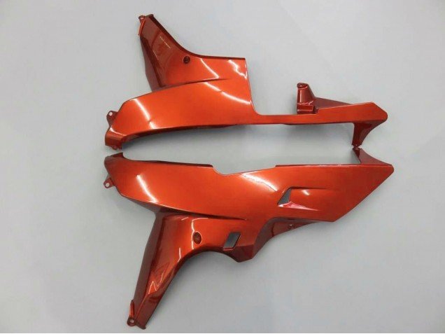 2007-2008 Orange Matte Black Honda CBR600RR Motorcycle Fairing Kits