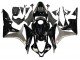 2007-2008 Silver Glossy Black Honda CBR600RR Motorcycle Fairing Kits
