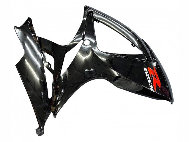 2006-2007 Glossy Black Silver Red Suzuki GSXR 600 / GSXR 750 Motorcycle Fairings