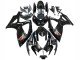 2006-2007 Glossy Black Silver Red Suzuki GSXR 600 / GSXR 750 Motorcycle Fairings