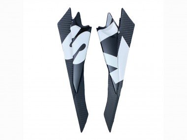 2008-2010 Matte Black Red White Suzuki GSXR 600 / GSXR 750 Motorcycle Fairings