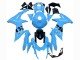 2011-2024 Light Blue Black Suzuki GSXR 600 / GSXR 750 Motorcycle Fairings