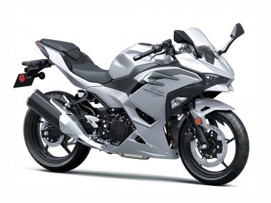 2024-2025 Metallic Silver Ninja Kawasaki Ninja 500 EX500R Motorcycle Fairings