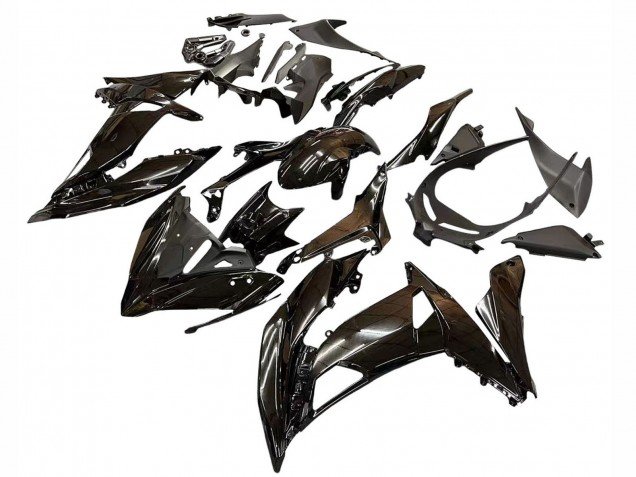 2017-2019 Glossy Black Kawasaki Ninja 650 EX650 Motorcycle Fairings
