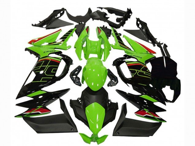 2020-2025 Green Red Black Kawasaki Ninja 650 EX650 Motorcycle Fairings