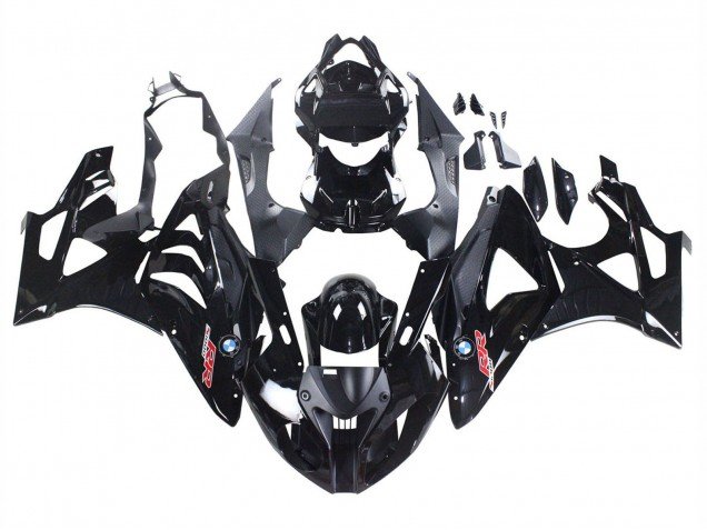 2009-2014 Glossy Black BMW S1000RR Motorcycle Fairing