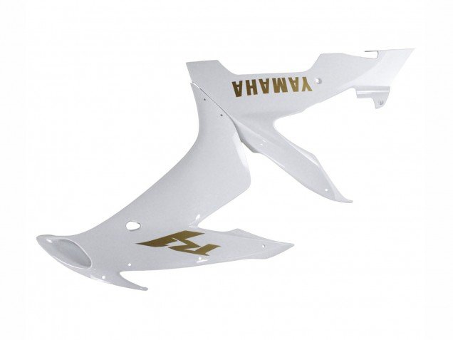 2004-2006 White Gold Decals Yamaha YZF 1000 R1 Motorcycle Fairings