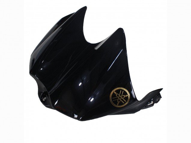 2004-2006 Glossy Black Gold Decals Yamaha YZF 1000 R1 Motorcycle Fairings