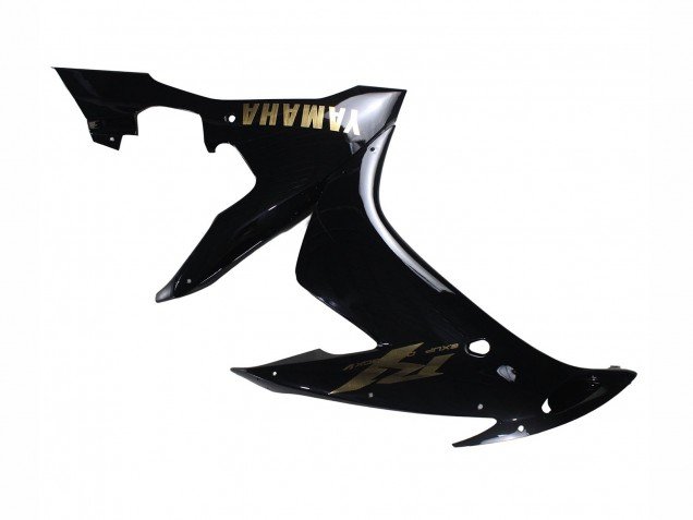 2004-2006 Glossy Black Gold Decals Yamaha YZF 1000 R1 Motorcycle Fairings