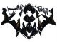2004-2006 Glossy Black Gold Decals Yamaha YZF 1000 R1 Motorcycle Fairings