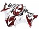 2004-2006 Red White Yamaha YZF 1000 R1 Motorcycle Fairings